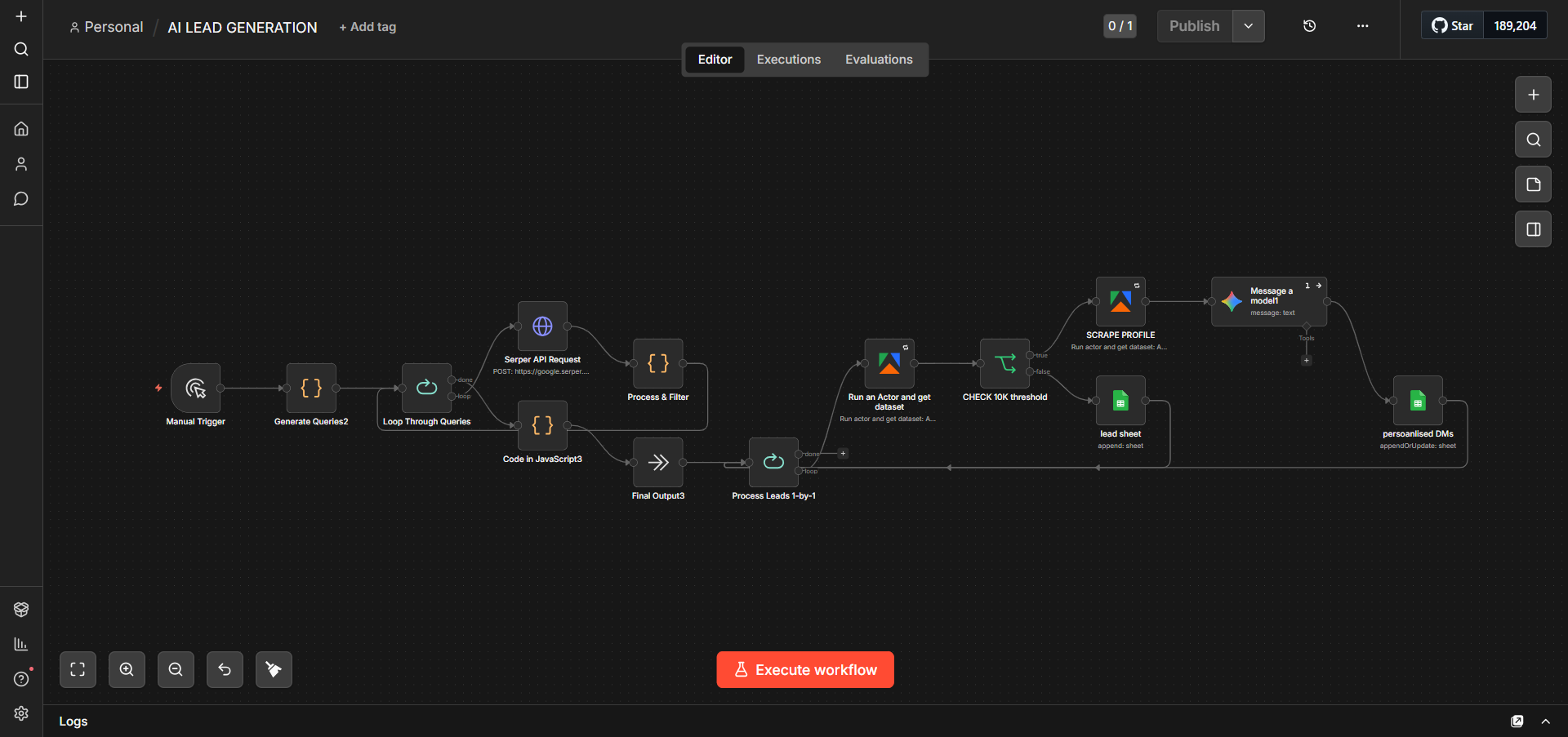 AI LEAD GENERATION SYSTEM