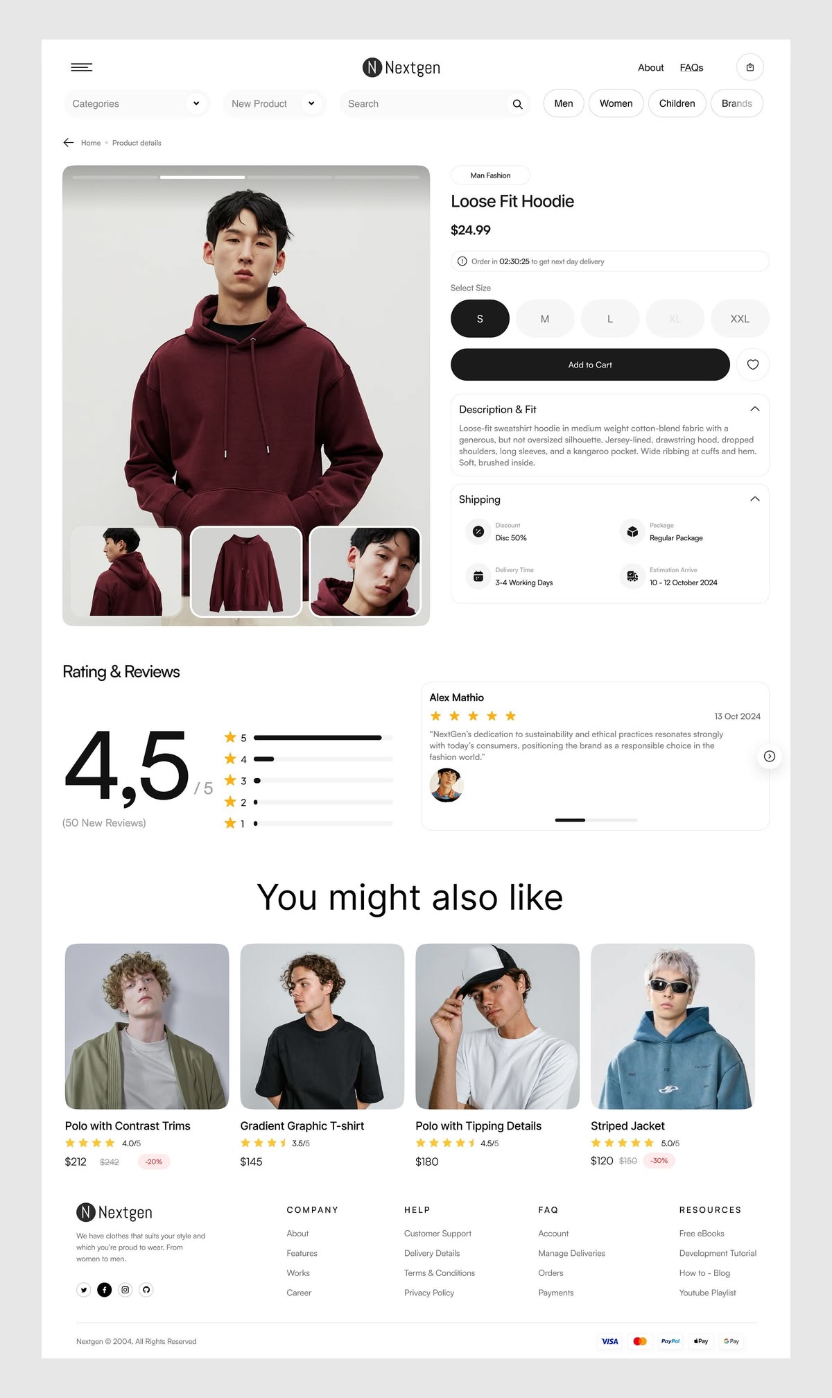 Gen Z Apparel E-commerce Store